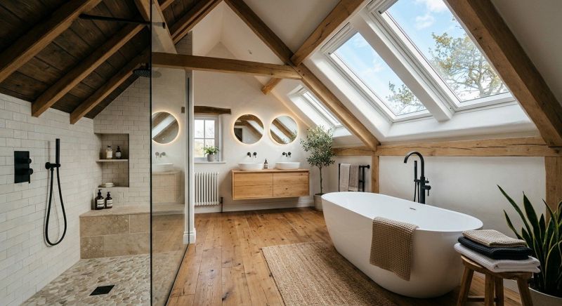 Attic Bathroom Remodeling in Lancaster, PA
