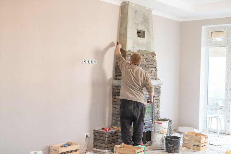 Fireplace Tile Installation